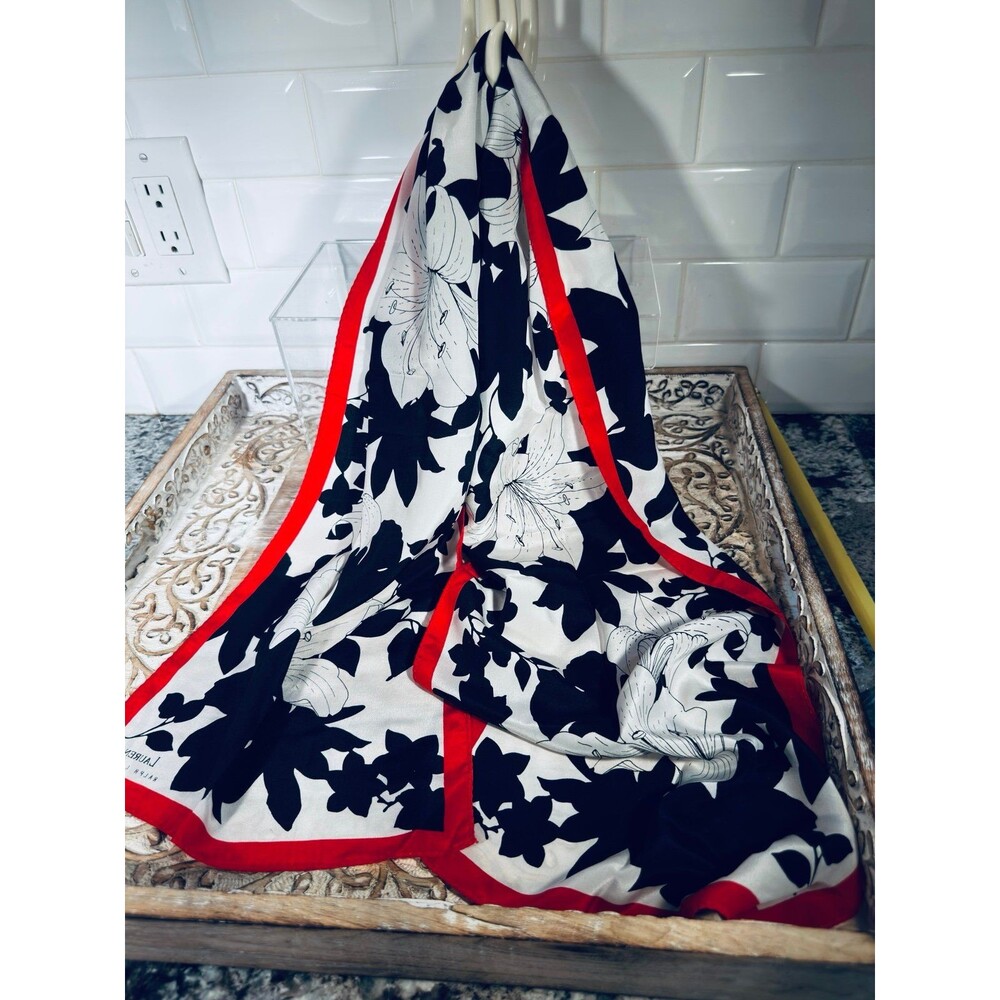 Lauren Ralph Lauren 100% Silk Scarf
